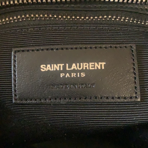 Vintage YSL Black Chevron Tote - Picture 9 of 16